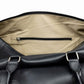 Alpha 46L Leather Duffle - Black