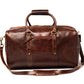 Big Mouth 40L Leather Duffle - Antique Brown