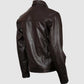 Biker Brown Leather Jacket