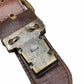 Coarse Leather Messenger - Antique Brown