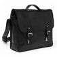 Coarse Leather Messenger 2.0 - Black