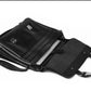 Coarse Leather Messenger 2.0 - Black