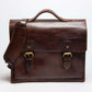 Complete Leather Briefcase - Antique Brown