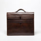 Complete Leather Briefcase - Antique Brown