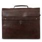 Complete Leather Briefcase - Antique Brown