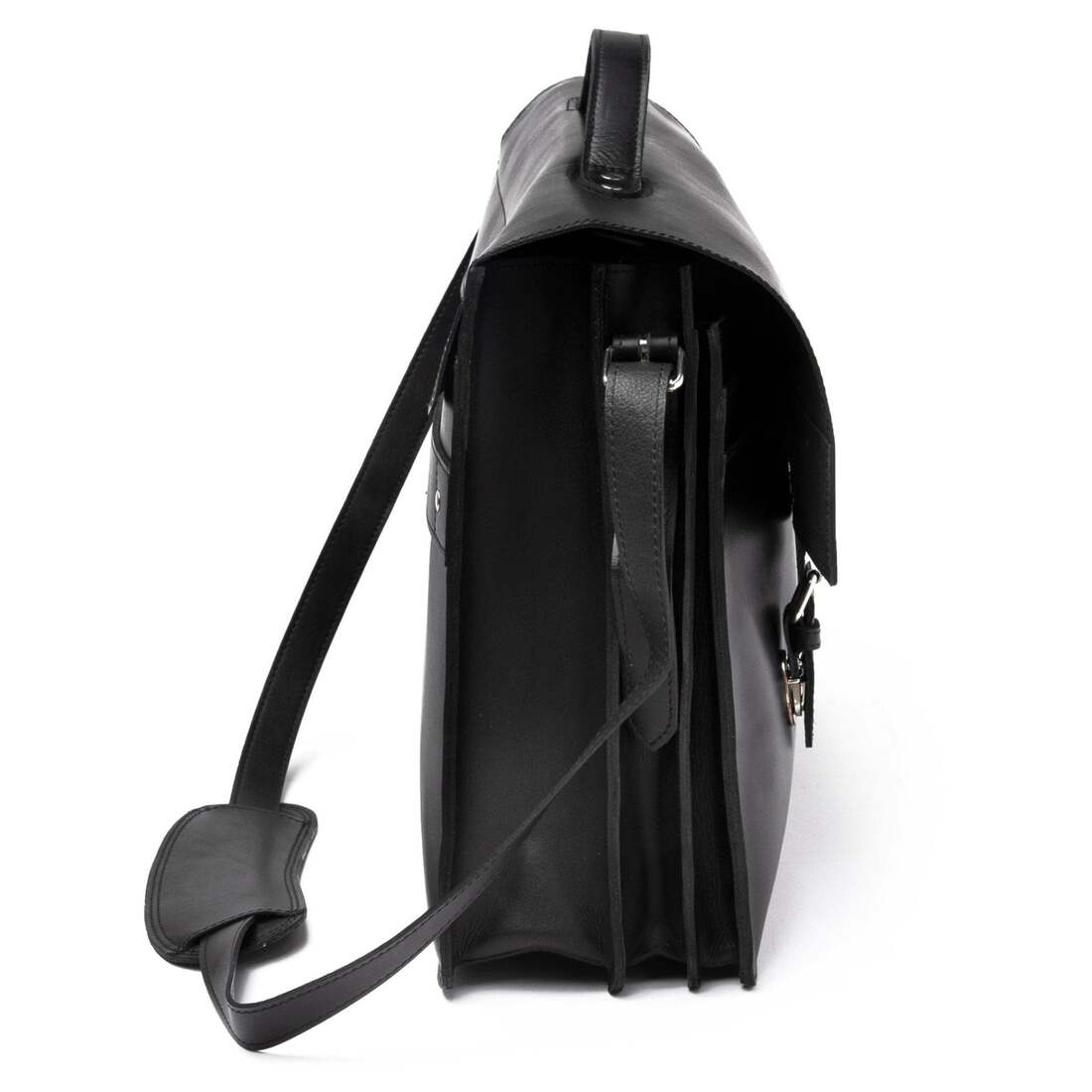 Complete Leather Briefcase - Black