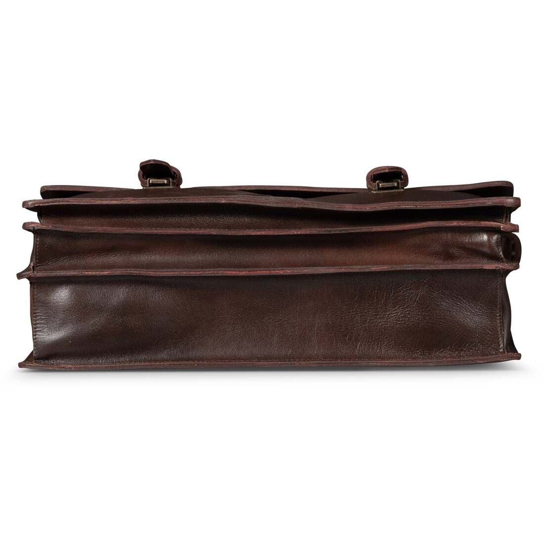 Complete Leather Briefcase - Antique Brown