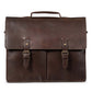 Complete Leather Briefcase - Antique Brown