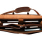 Complete Leather Briefcase -  Saddle Brown