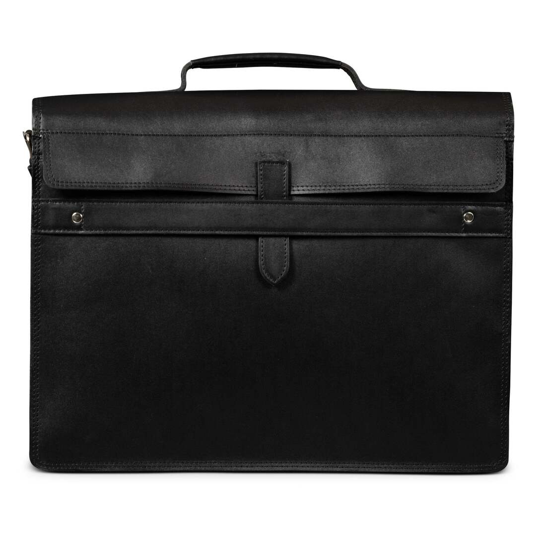 Complete Leather Briefcase - Black