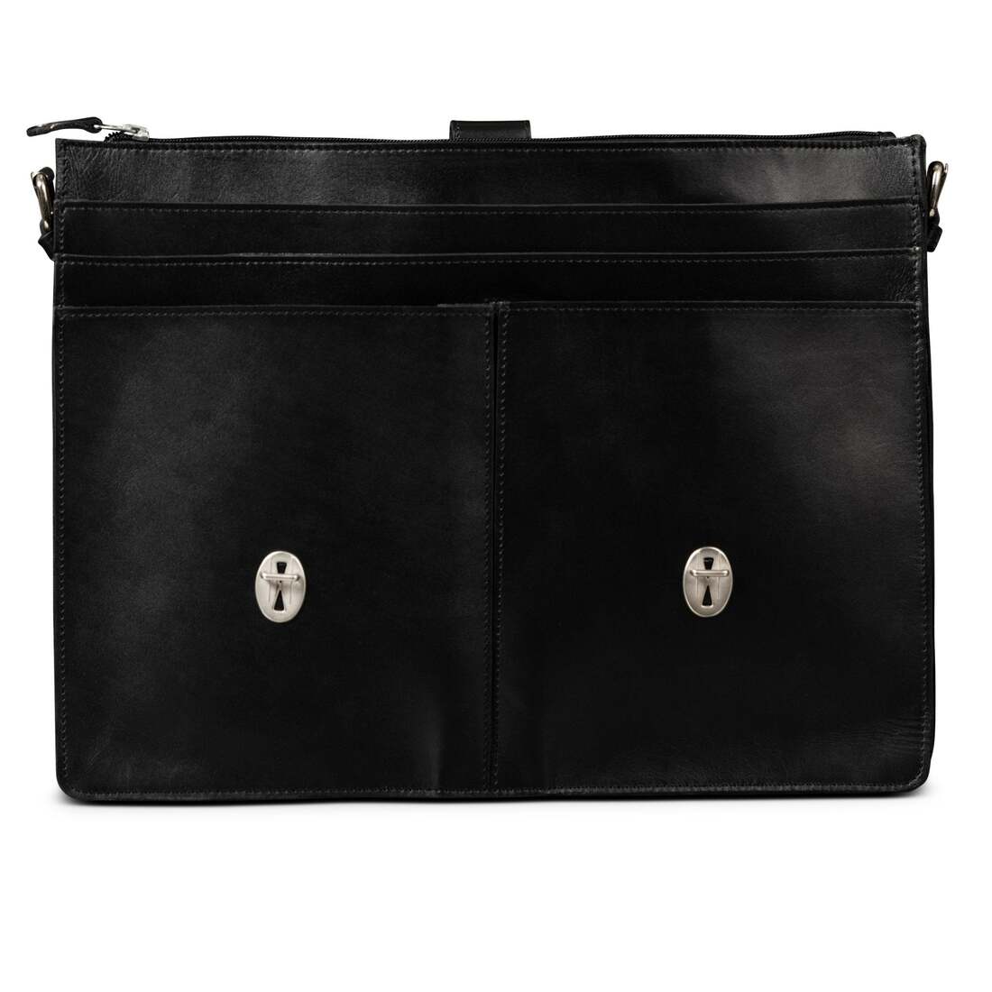 Complete Leather Briefcase - Black