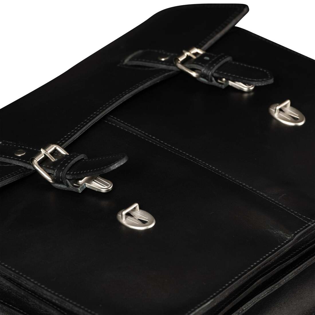 Complete Leather Briefcase - Black