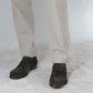 Elegant men's Deby in dark brown suede
