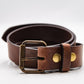 Distressed Leather Belt - 1.5in