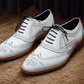 Wingtip Brogue Oxford- White
