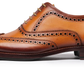 Wingtip Brogue Oxford- Tan
