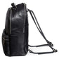 Leather Backpack Rucksack - Black