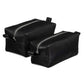 Leather Dopp Kit - Black