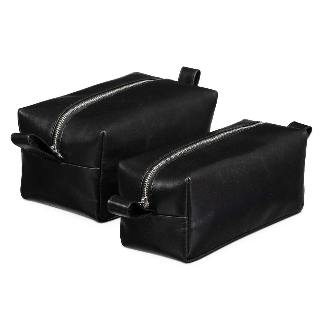 Leather Dopp Kit - Black