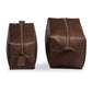 Leather Dopp Kit - Antique Brown
