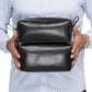 Leather Dopp Kit - Black