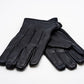 Leather Gloves Men - Black