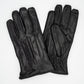 Leather Gloves Men - Black