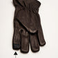 Leather Gloves Men - Brown