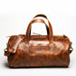 Leather Gym Bag 37L - Distressed Brown