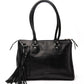 Leather Handbag - Black
