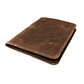 Leather Passport Holder - Snap Closure