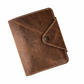 Leather Passport Holder - Snap Closure