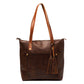 Leather Tote Bag - Coffee Brown