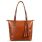 Leather Tote Bag - Hazelnut Brown