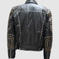 Leather Jacket With Studs