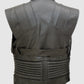 Black & Brown Motorcycle Vest