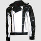 Black & White Leather Jacket