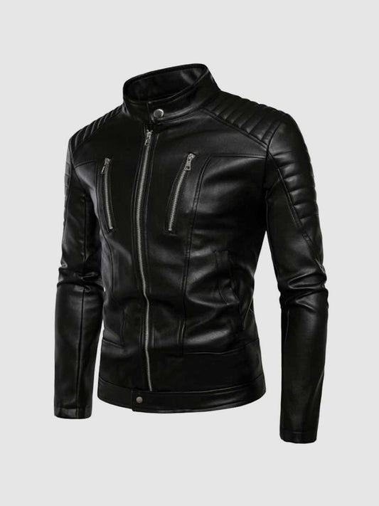 Cafe Racer Black Jacket