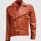 Classic Tan Leather Jacket