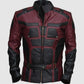Red & Black Cafe Racer Jacket