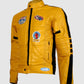 Yellow Motorcycle Jacket