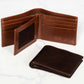 Mid Wing Leather Wallet - Serena Brown