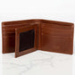 Mid Wing Leather Wallet - Serena Brown