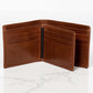 Mid Wing Leather Wallet - Serena Brown