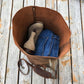 Military Leather Duffle 33L
