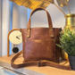 Saddle Brown Mini Tote