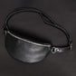 Nexus Leather Belt Bag - Saffiano Black