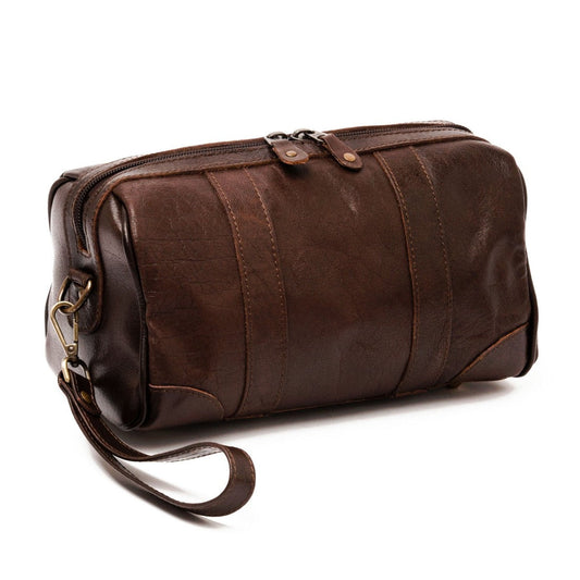 Rasage Toiletry Kit - Antique Brown