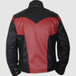 Red & Black Moto Jacket