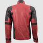 Red And Black Leather Jacket